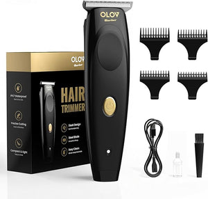 Hair Trimmer for Men Cordless T-Blade Beard Trimmer Professional Rechargeable Hair Clippers for Hair Cutting &amp Grooming