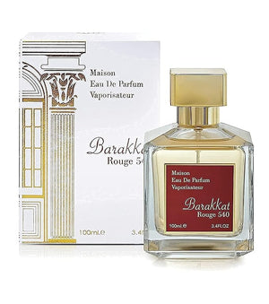 Fragrance World Barakkat Rouge 540 by Maison Alhambra for Women - 3.4 oz EDP Spray