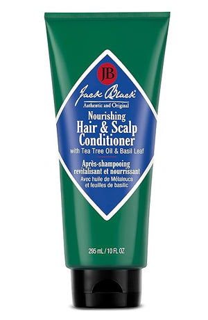Jack Black Nourishing Hair &amp Scalp Conditioner ? Thickening Shampoo for Men Hair Conditioner for Men Sleek Finish Texture Cream Mens Haircare Products