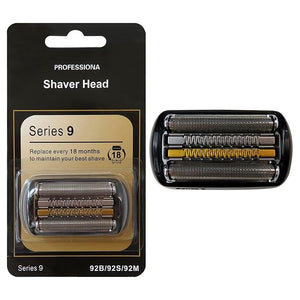 Electric Razor Shaver Head Replacement Cassette Compatible for Br-aun Series 9-92BCompatible with all Series 9 Electric Razors 9290cc 9291cc9370cc9293s9385cc9390cc9330s9296cc by XSPANDER