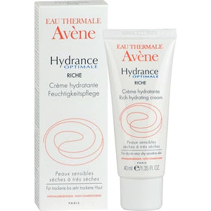 Av?ne Hydrance RICH Hydrating Cream Daily Face Moisturizer Soothes feelings of skin tightness &amp discomfort associated with dryness Dry skin moisturizer Non-Comedogenic 1.3 Oz