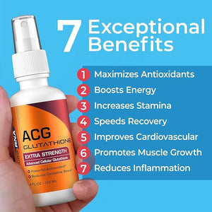 Results RNA - ACG Glutathione Extra Strength Immune Boost ? Powerful Antioxidant &amp; Immune Boost Formula in a Great Tasting Spray. Recommended by Doctors Worldwide ( 4 oz )