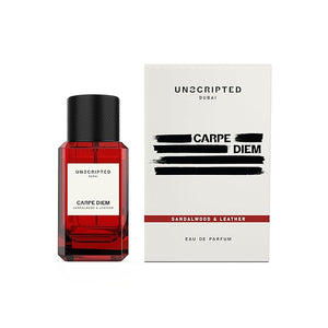 Unscripted Carpe Diem - Perfume For Men And Women - Women Perfume with Amber Cedarwood Leather Notes - Bold Long-Lasting Mens Cologne - 1.7 oz