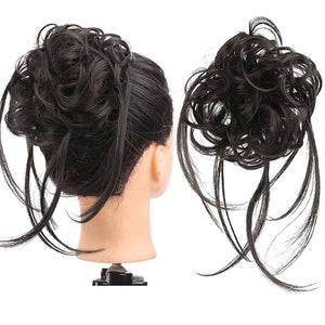 Hair Accessories Synthetic Hair Bun with Elastic Comb Messy Bun Curls Hair Bun Women Wig Hair Extensions Hair Accessories Hair Pieces For Women(SW205-03)
