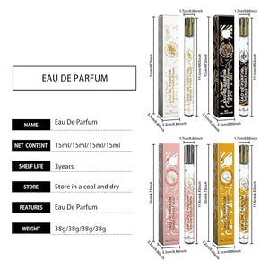 Travel Fragrance Water Series - Portable Perfume For Daily &amp; Date - Long-Lasting Fresh Scent To Elevate Your Charm(3PCS)