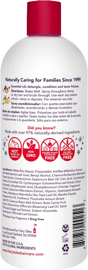 Fairy Tales Rosemary Repel Daily Kids Conditioning Spray REFILL? Kids Like the Smell Lice Do Not 32 fl oz. (Pack of 1)