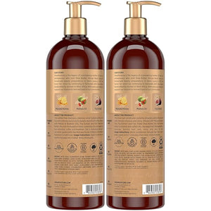 Shea Moisture Shampoo &amp Conditioner Set ? Intensive Hydration Hair Care Formulas with Manuka Honey &amp Mafura Oil for Extra Dry Damaged Hair 24 Oz Ea