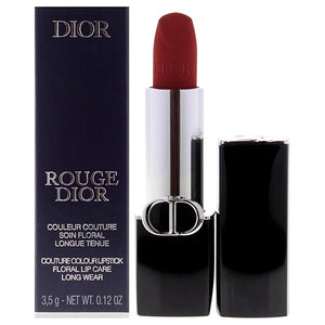 Dior Rouge Couture Velvet Lipstick - 772 Classic Rosewood by Christian for Women - 0.12 oz Lipstick (Refillable)