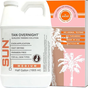 Sun Labs Spray Tan Micro Mist for a Golden Glow - Medium - 1/2 Gallon Bottle