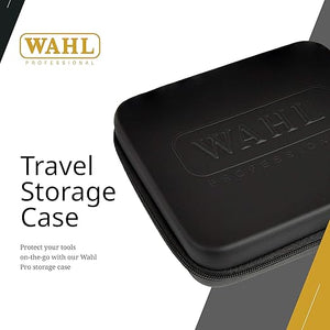 Wahl Professional Travel/Storage Case Durable and Compact Secure Zipper Protects Grooming Tools