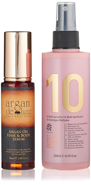 Argan Deluxe Professional 10 Spray Morrocan Argan Oil Hair and Body Serum