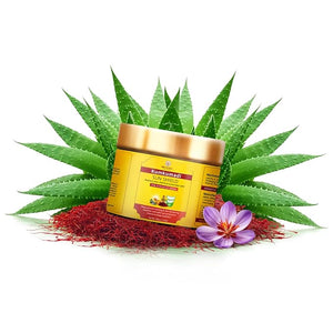 Kumkumadi Sunscreen | Ayurvedic Sun Shield with Saffron, Aloe Vera &amp; Licorice | Sun Protection Without White Cast | Non-Greasy, No Chemicals or Fragrance | 100ml