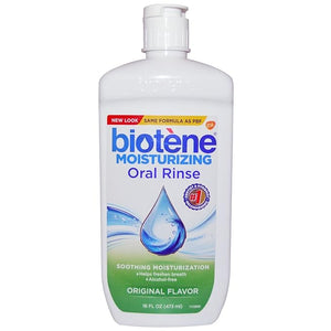 Biotene Moisturizing Oral Rinse Original Flavor 16 oz
