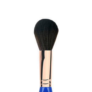 Bdellium Tools Professional Makeup Brush - Golden Triangle 980 Large Powder - With All Vegan and Soft Synthetic Fibers For Airbrushed Finish (Blue 1pc)