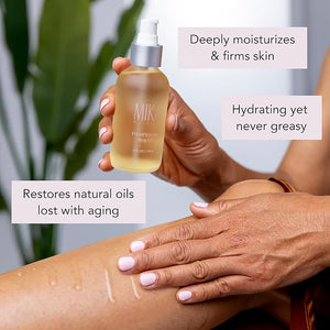 Luxury Organic Body Oil for Women | Hydrating &amp Moisturizing Body Oil after Shower | Certified Moisturizer for Dry Skin | Clean Beauty Vegan and Paraben Free