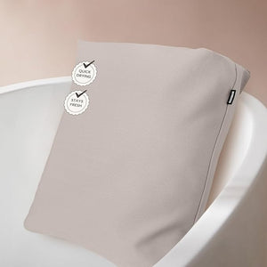 Bath Pillows for Tub Neck and Back SupportBathtub Cushion backrest headrest Neck Pillowtub Pillow for Bathtub3D Mesh CoreBreathableQuick-DryingErgonomic Relaxation (Pearl)