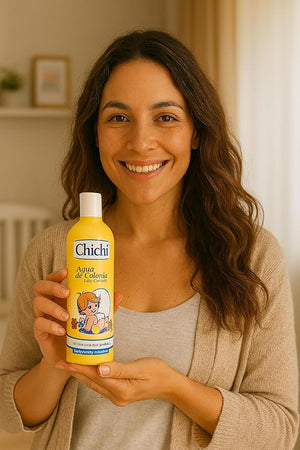 Chichi Baby Cologne Bottle (Aqua De Colonia) Baby Fresh Scent 16oz (Big Bottle)