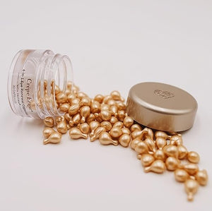 BODY FIRM Crepe Erase 4-in-1 Line Smoothing Capsules, Anti-Aging, Hydrating Face and Eye Serum with Hyaluronic Acid and Multi-Chain Peptide for Wrinkles, Crepe Skin &amp; Fine Lines, 30 Count