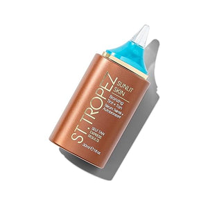St.Tropez Sunlit Skin Bronzing Tint and Liquid Bronzer For Face &amp Skin Creates A Sun-Kissed Glow with Hyaluronic acid 1 FL OZ