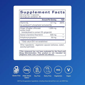 Pure Encapsulations MotilPro | Hypoallergenic Dietary Supplement to Promote Healthy Gut Motility* | 180 Capsules