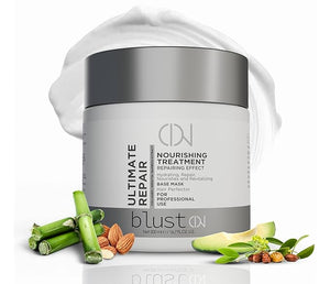 Ultimate Repair Mask for Damaged Hair with Collagen &amp Keratin ? Hydrating Mask for Dry Hair Deep Conditioning Treatment &amp Repair with Bamboo &amp Avocado Oil 500ml
