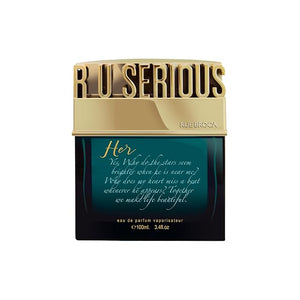 R U Serious Her Eau de Parfum Spray For Women 3.4 Fl. Oz ? Fruity Floral Fragrance with Warm Woody Notes