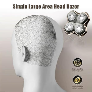 Shaver Replacement Heads Compatible with Skull Head Shaver Replacement Blade for Pitbull Butter flykiss pro &amp Palm for Bald Men 2 Pack