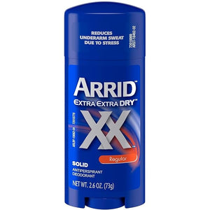ARRID XX Anti-Perspirant Deodorant Solid Regular 2.70 oz (Pack of 8)