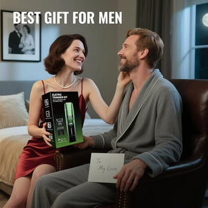 Beard Trimmer for Men, Premium Men's Vacuum Electric Trimmer Kit, 20 Levels Adjustable, Wet/Dry Use, Upgraded Stainless Steel Ceramic Blades, Perfect Christmas Gifts for Husband or Boyfriend