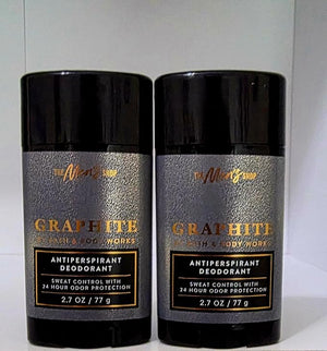 The Men's Shop Graphite Antiperspirant Deodorant 24 Hour Protection 2.7 oz 2-Pack
