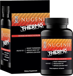 Nugenix Thermo - Thermogenic Fat Burner Supplement Pills for Men Extreme Metabolic Accelerator 42 Count