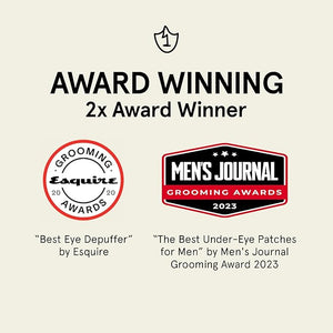 BRO MASK Under Eye Gel Pads: Cooling Eye Patches for Dark Circles and Puffiness | Anti Aging Hydrogel Eye Patch Set + Bakuchiol Green Tea Hyaluronic Acid Caffeine Niacinamide/Vit B3 (2 X 6 Pairs)