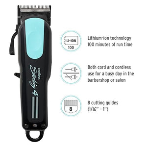 Wahl Professional - Sterling 4 - Cordless Hair Clippers for Men and Women - Professional Barber-Quality Hair Cutting Tools
