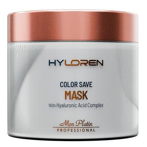 Mon Platin Professional HYLOREN Hair Mask for Colored Hair, Saloon Professional Hair Care Mask, 500ml, Sulfate Free