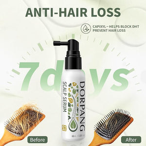 Hair Growth Serum Women's Anti-Hair Loss Scalp Treatment Helps with Severe Signs of Thinning Non-Greasy No-Rinse Cruelty-Free Vegan.