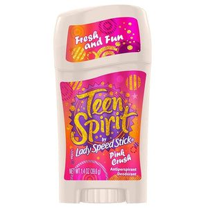 Teen Spirit Pink Crush Antiperspirant Deodorant 1.4 Ounce - 12 per case.