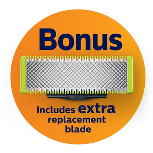 Philips Norelco OneBlade Face + Body Bonus Pack with FREE Blade QP2630/72