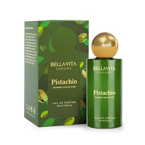 BELLAVITA Gourmet Collection Pistachio Edp Fruity Floral Sweet Woody Long Lasting Fragrance Perfume For Men And Women 100ml
