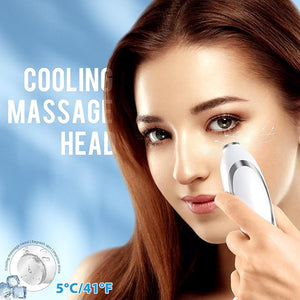 Red Light Therapy for Face Facial Massager Skin Care Device for Anti-Aging at-Home Lifting &amp Tightening Loose Skin (Pearl White)