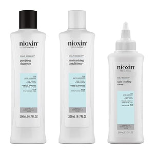Nioxin Scalp Recovery Anti-Dandruff System Kit | For Itchy &amp Flaky Scalp | Pyrithione Zinc | Trial Size
