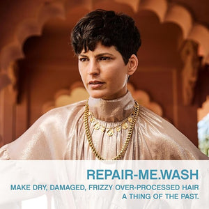 KEVIN.MURPHY REPAIR-ME.WASH - Moisturising Hair Repair Shampoo - Hydrating Frizz Control Shampoo - Sulphate &amp Paraben Free Hair Care - 250 mL / 8.4 fl oz