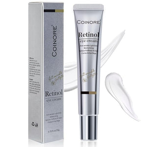 Retinol Under Eye Cream - Cream for Men &amp Women Dark Circles Puffiness &amp Wrinkles Anti-Aging Eye Cream for Fine Lines 0.7 Fl Oz