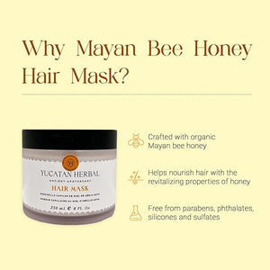 Yucatan Herbal Mayan Bee Honey Hair Mask