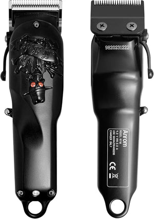 Hair Clippers for Men Professional Cordless &amp Corded Barber Clippers for Hair Cutting Rechargeable Mens Hair Clippers Home Haircut &ampGrooming Set (Black)