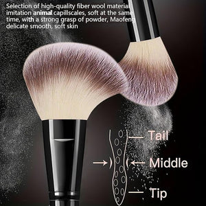 Black Makeup Brushes Set Professional 66Pcs with Case Premium Synthetic for Foundation Concealer Blush Eyeshadow Powder Contour Makeup Brush Kit Face Eye Make up Brushes &amp Tools