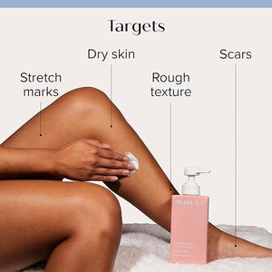 Medix 5.5 Hyaluronic Acid + Vitamin E Cream Body Lotion For Women | Hydrating Dry Skin Firming Lotion Minimizes Look Of Wrinkles Stretch Marks Cellulite &amp Crepey Skin | Skin Care Products | 2-P