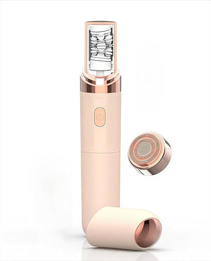 PluxyEpil Pro 3.0 Women Face Epilator - Painless Hair Remover 2025 New Upgrades Portable Rechargeable Facial Hair Remover for Face Hand Legs Washable (Pink1)