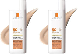 La Roche-Posay Anthelios Sunscreen SPF 50 Ultra-Light Fluid Broad Spectrum SPF 50 Face Sunscreen with Titanium Dioxide Mineral Lightweight &amp Fast-Absorbing Oil-Free Matte Finish
