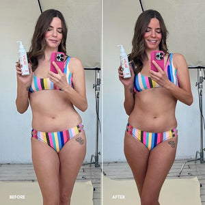 Tan Overnight Sunless Tanning Lotion 8 oz - Self Tanner Self Tanning Lotion Face Tanner - Natural Long Lasting Instant Dark Bronzer Gradual Tan for Sun-Kissed Glow