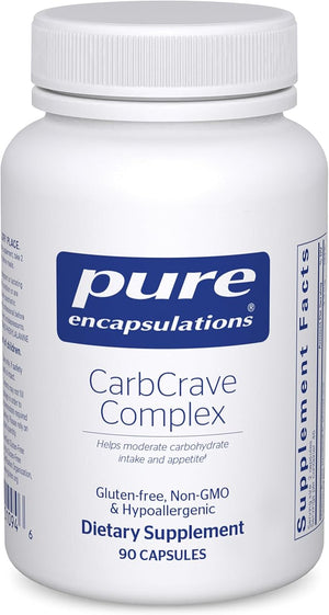 Pure Encapsulations CarbCrave Complex | with Sensoril Trim to Help Moderate Carbohydrate Intake and Lessen Appetite | 90 Capsules